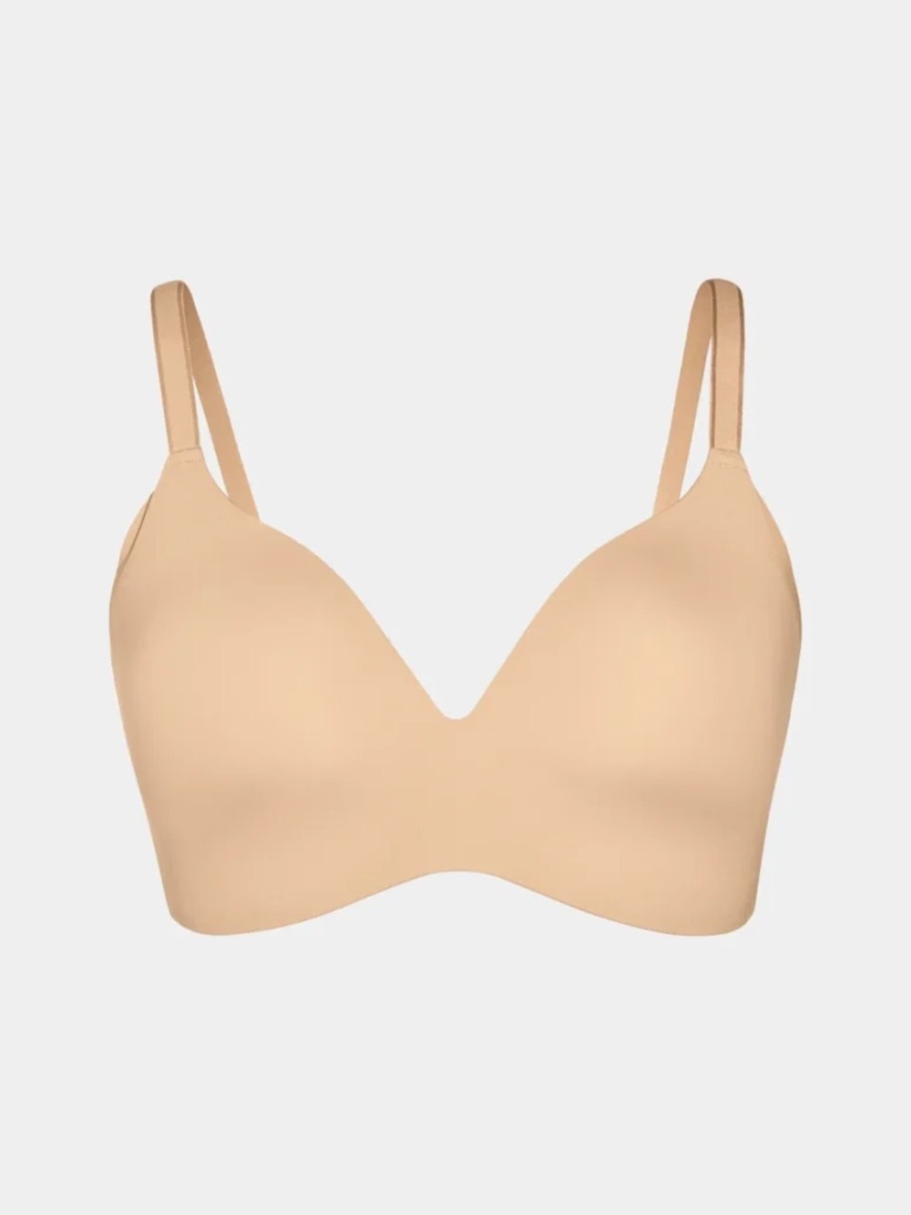 knix Wingwomen Size 3 Smooth Molded T-Shirt Bra - Nude Blush